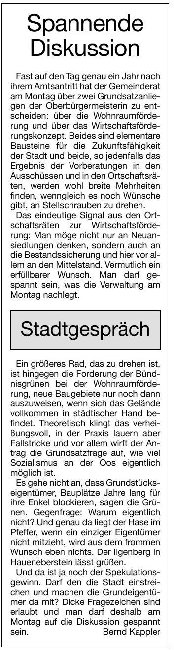 BNN 13.06.15 Spannende Diskussion