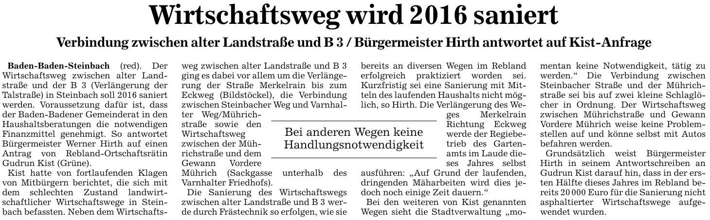 ABB 15.07.15 Wirtschaftswege werden saniert