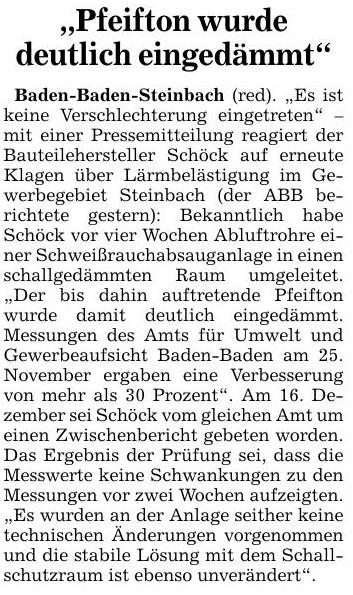 ABB 22.12.15 Pfeifton deutlich eingedämmt