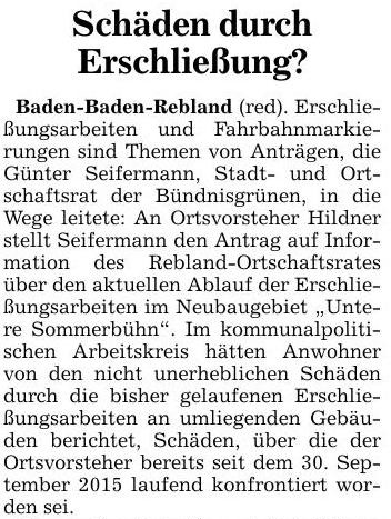 ABB 16.01.16 Schäden Sommerbühn + Fahrbahnmarkierungen