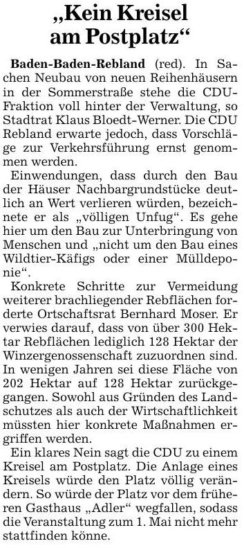 ABB 13.02.15 CDU - kein Kreisel am Postplatz