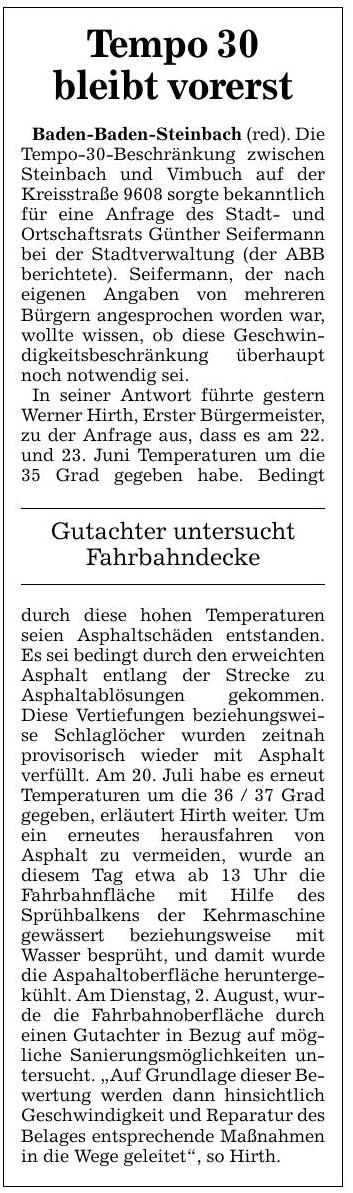 ABB 04.08.16 Tempo 30 bleibt vorerst