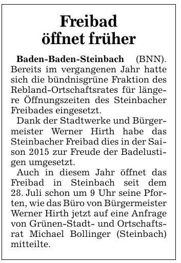 ABB BNN 01.08.16  Freibad öffnet früher