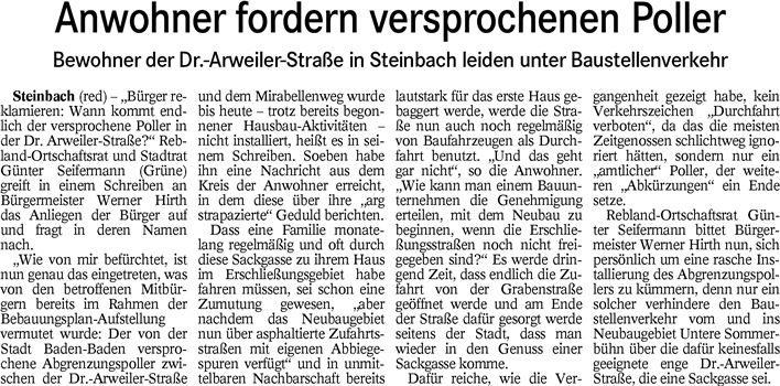 BT 18.08.16 Anwohner fordern Poller