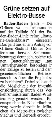 BT 24.08.16 Grüne setzen auf E-Busse